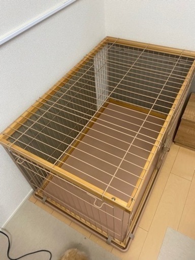 【決まりました】ペットケージ   屋根取り外し可 (ほぼ未使用)