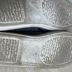 スリッポンスニーカー　ニット　スペイン製　27.5cmの画像