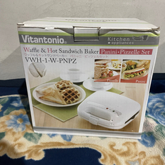 Vitantonio ワッフル＆ホットサンドベーカー パニーニ・...