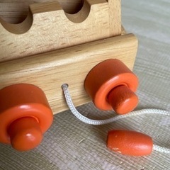 【知育玩具】木のおもちゃ　ビーズバスの画像
