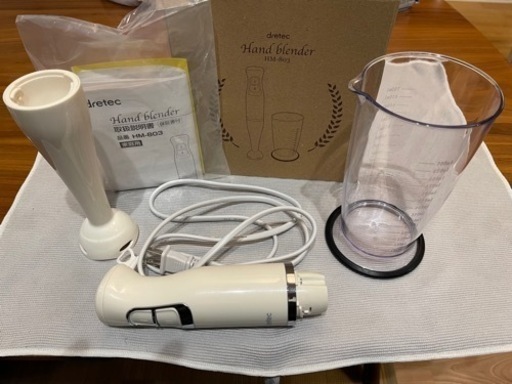 決まりました！ハンドブレンダー dretec 美品 離乳食に！
