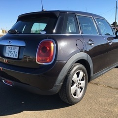 値下げ！【美車・車検ロング！】ワンオーナー　F55  MINI ONE 5ドア　ミニワン　ディーラーメンテの画像