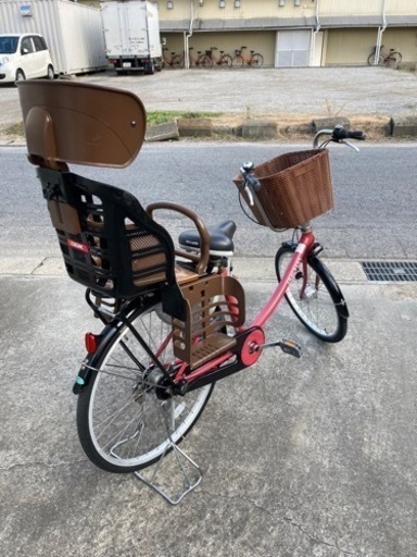 マルイシFRACKERS 子供乗せ自転車タイヤ前後新品オートライト内装3段変速