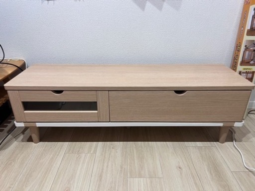 ニトリ製 ルフィ2 120NA ローボード テレビ台 テレビボード オーディオボード 幅120cm×奥35cm×高37cm