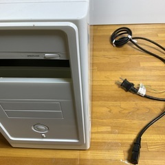 パソコンケース　電源ユニット付きの画像