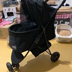 CoCo Heart多頭用3輪ペットバギー【中古美品】