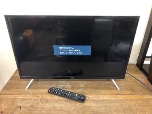 18年製 TCL 32型液晶テレビ 型番32D2900  miniB-CAS リモコンあり