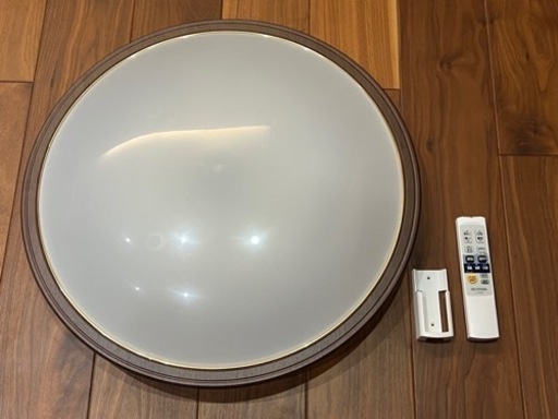 【美品】シーリングLEDライト 調光調色、リモコン付き