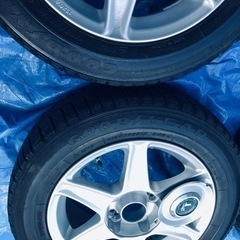 冬タイヤ185/65R15 マルチホイール付き日本製スタッドレス4本組の画像