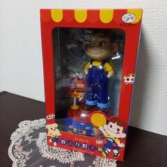 非売品 当選 新品 不二家 ペコちゃん 首ふり貯金箱 ミルキー 首振り