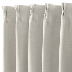 遮光カーテン　グレーの画像