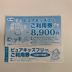 ピュアキッズフリー　加古川　回数券１枚