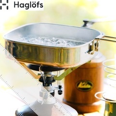 残2【新品】災害防災アウトドア調理【万能クッカー/小鍋/ひとり鍋◎Haglöfs/ホグロフス】コンパクト収納/アウトドア/キャンプ/家の画像