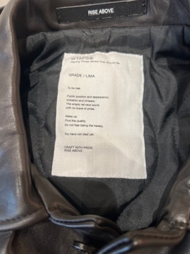 WTAPS ram jacket 赤タグ