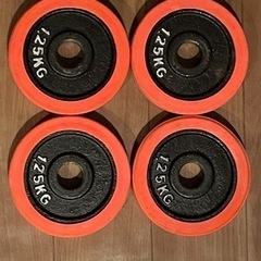 ダンベル5kg 2.5kg 1.25kg 各4枚の画像