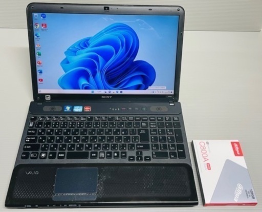【受け渡し済み決定済み】① 配送可！　年賀状　MicrosoftOffice、新品SSD、Windows11搭載　フルHD　SONY製