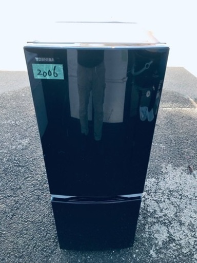 ✨2018年製✨2006番 東芝✨冷凍冷蔵庫✨GR-P15BS(K)‼️