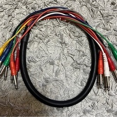 楽器用ケーブル 全47本（家にあるもの全部）の画像