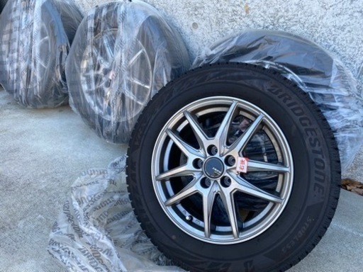 195/65r15 タイヤ&ホイール4本セット　ブリザックvrx2z スタッドレス