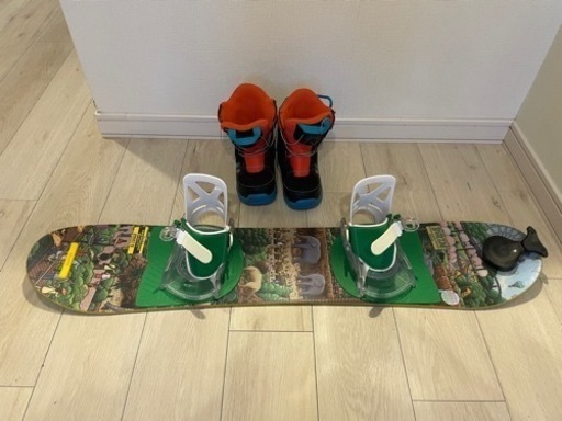 バートン　キッズスノーボードセット　100cm 19.5cm