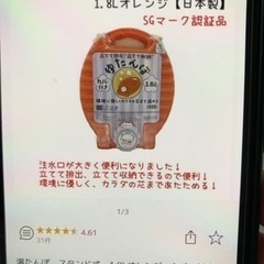 【引渡し完了】１.８Lの湯たんぽ　の画像