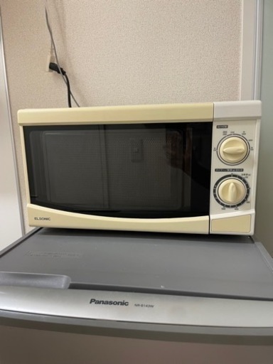 エルソニック　電子レンジ　と冷蔵庫