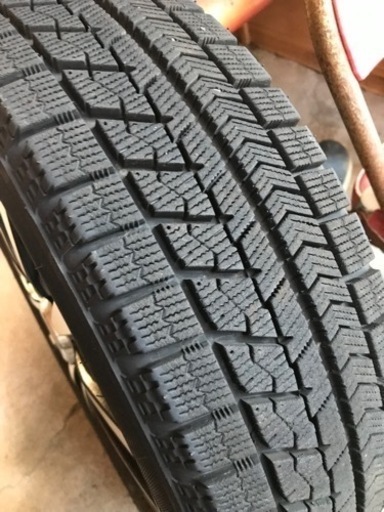 スタッドレスタイヤBLIZZAK VRX 155/65R14ホイール付　4本セット