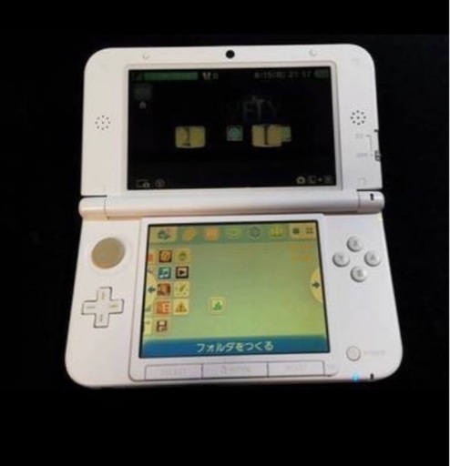 ニンテンドー3DS LL ピンク×ホワイト