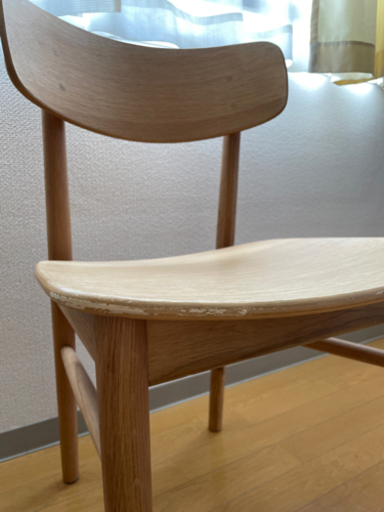 無印良品　チェア　2脚セットです。