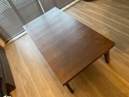 ReCENO テーブル 伸縮式 伸長式 センターテーブル LATTY 幅 120〜180cm タイプ 北欧 ブラウンカラー