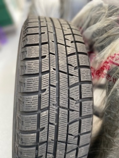 スタッドレスタイヤ&ホイール　NISSANキューブ等