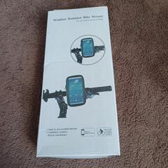 自転車スマホホルダー小　未使用の画像