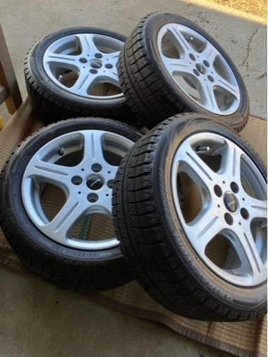 （最終値下げ）アルミ付きスタッドレスタイヤ