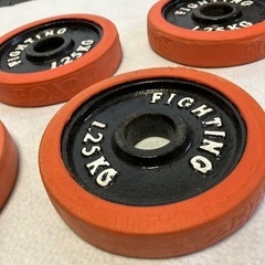 ファイティングロード　ダンベルプレート　1.25k 4枚の画像