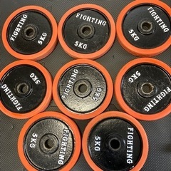 取引相手決まりましたファイティングロード　ダンベル可変式ラバーマット20kセットの画像