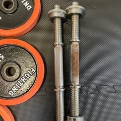 取引相手決まりましたファイティングロード　ダンベル可変式ラバーマット20kセットの画像