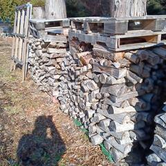 ★　ストーブ薪　クルミなど　軽い広葉樹   １００キロ単位で　の画像