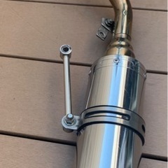 美品　アドレス125 社外マフラーの画像