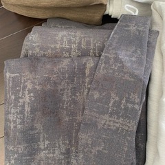ニトリ 遮光/遮熱カーテン&レースカーテンのセット  2柄の画像