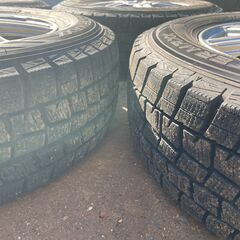 ダンロップWINTER MAXX　スタッドレスタイヤ　185 70R14　2017年製の画像