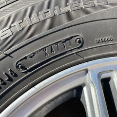 ダンロップWINTER MAXX　スタッドレスタイヤ　185 70R14　2017年製の画像