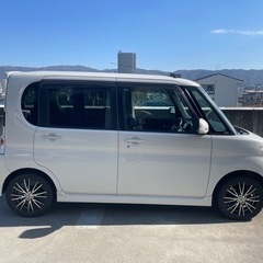 ポッキリ19万　タントカスタム　vセレクションターボ　社外アルミの画像