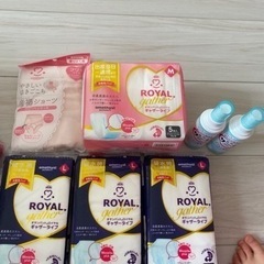 【未使用】出産後用品とサニーナ（残量半分くらい）