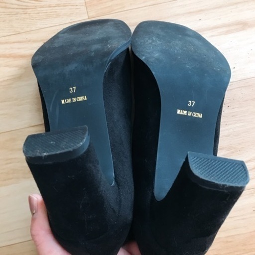 65%off  Mila owen ストレッチスエードオープントゥブーツ