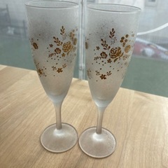 シャンパングラス　2つセット