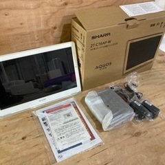 ● ポータブル液晶テレビ、16V型、2T-C16AP-W、SHARP