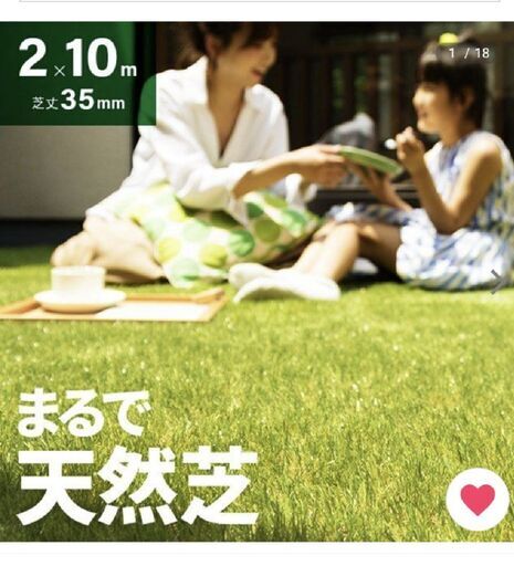 人工芝(モダンデコ、約2m×3m)