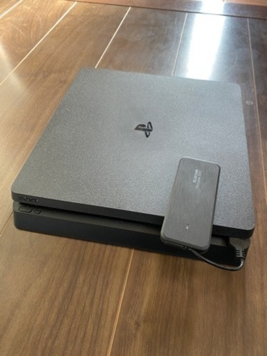 【ヤフオク出品中】動作確認済　PS4本体のみ cuh-2100a 500GB プレイステーション4 外付けSSD付き500GB SONY 封印シール