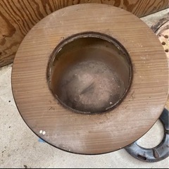 昭和レトロ）練炭火鉢　センコーの画像