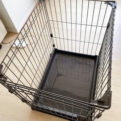 アイリスオーヤマ ペットサークル ケージ ゲージ 茶色 